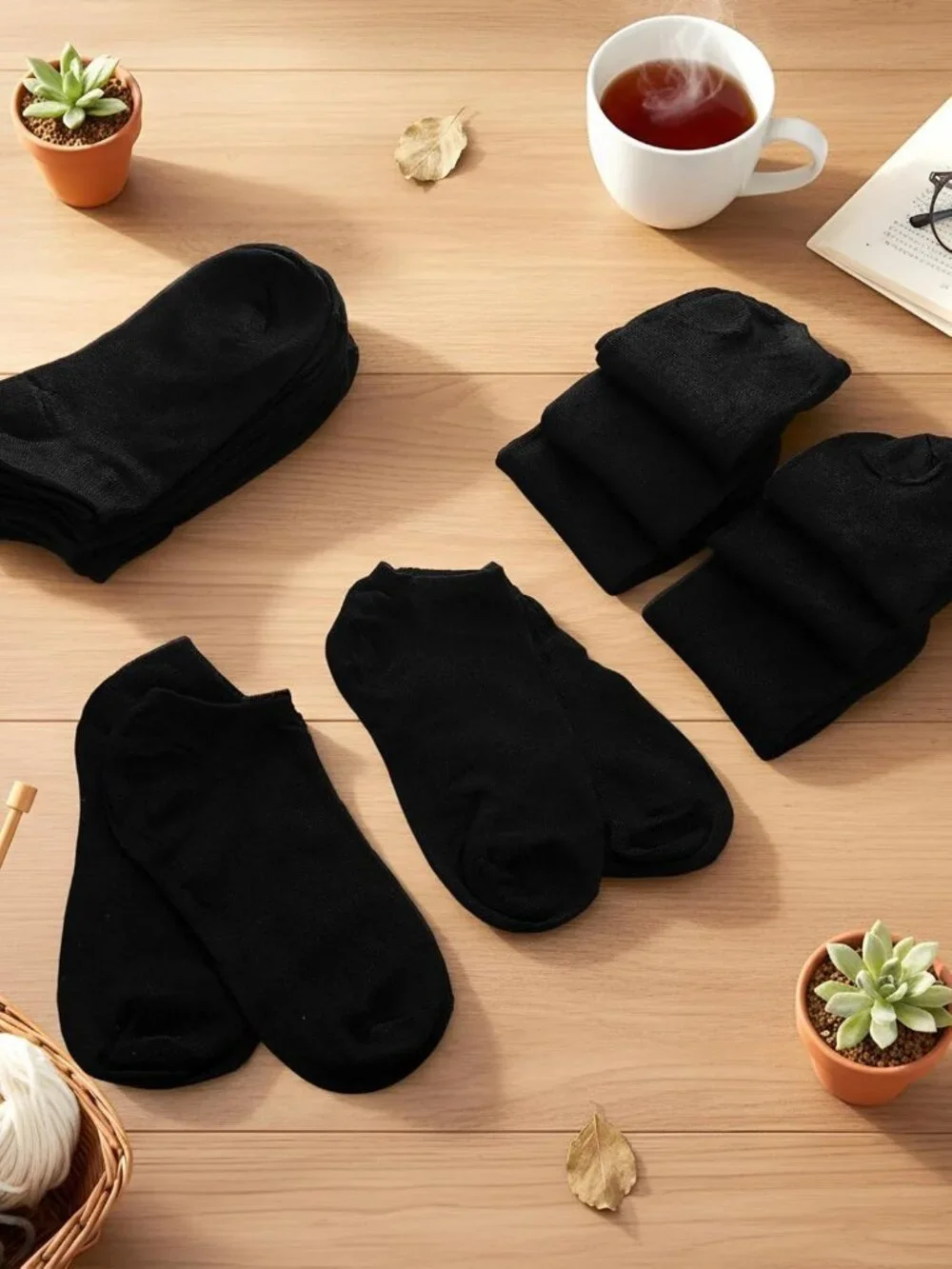 150 Pairs Low Cut Ankle Socks - Comfortable, Wicking, Lightweight No Show Socks